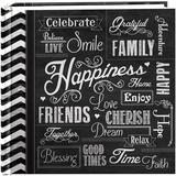 2Up Chalkboard Print Album Happiness