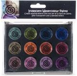 Cosmic Shimmer Iridescent Watercolor Palette Set 6 Antique Shades