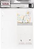 Vicki Boutin Mixed Media Junque Journal Refills White Paper 12pk
