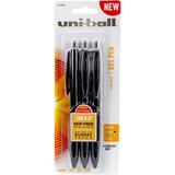 307 Retractable Gel Pen .5mm Micro Black 3pk