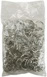 Clear Scraps Chrome Book Ring 1.25in 100pk