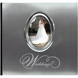 MBI Silver Wedding Photo Album 9.75inX6.75in