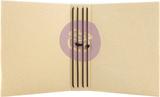 Prima Art Daily Planner Chipboard Album 7inX8.9in Kraft