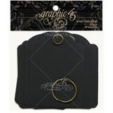Graphic 45 Staples Artist Trading Tags Black